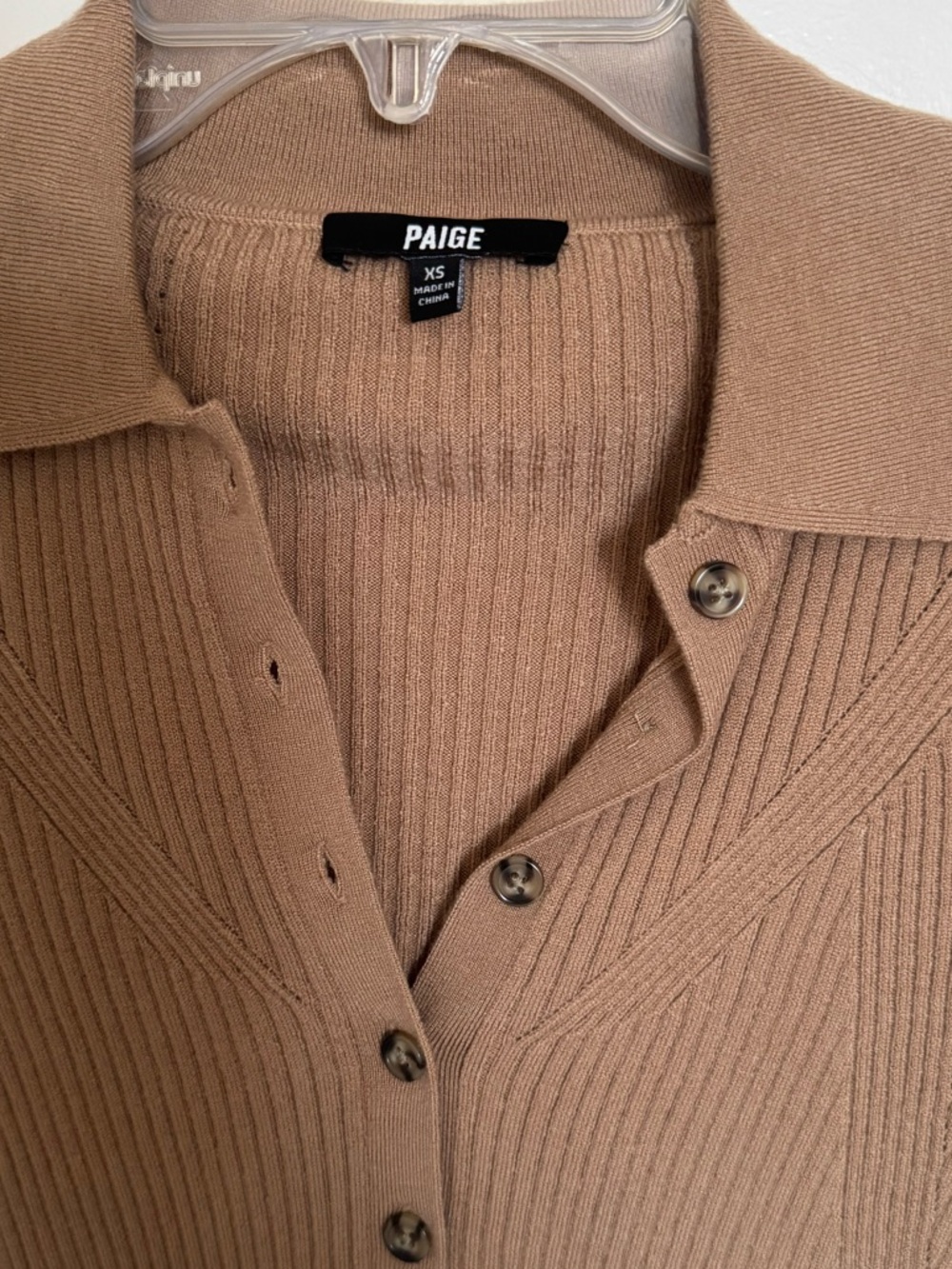 NWOT Paige Jayde Button Front Shirt Cardigan - Picture 3 of 7